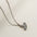 Wholesale  26 English letter necklace  titanium steel bubble smooth letter pendant clavicle chain