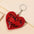 Wholesale Valentine's Day Love Heart PU Keychain