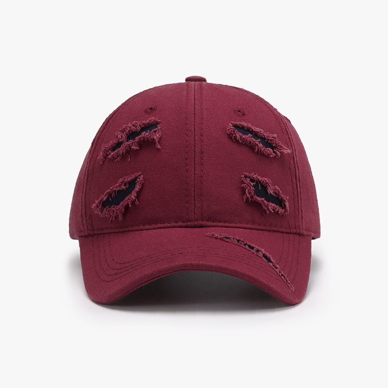 Wholesale Distressed Baseball Caps with Holes Hat ACC-HT-MiAC005