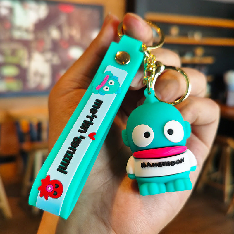 Wholesale Cartoon Cute Silicone Keychains ACCVIP-KC-FanChe003