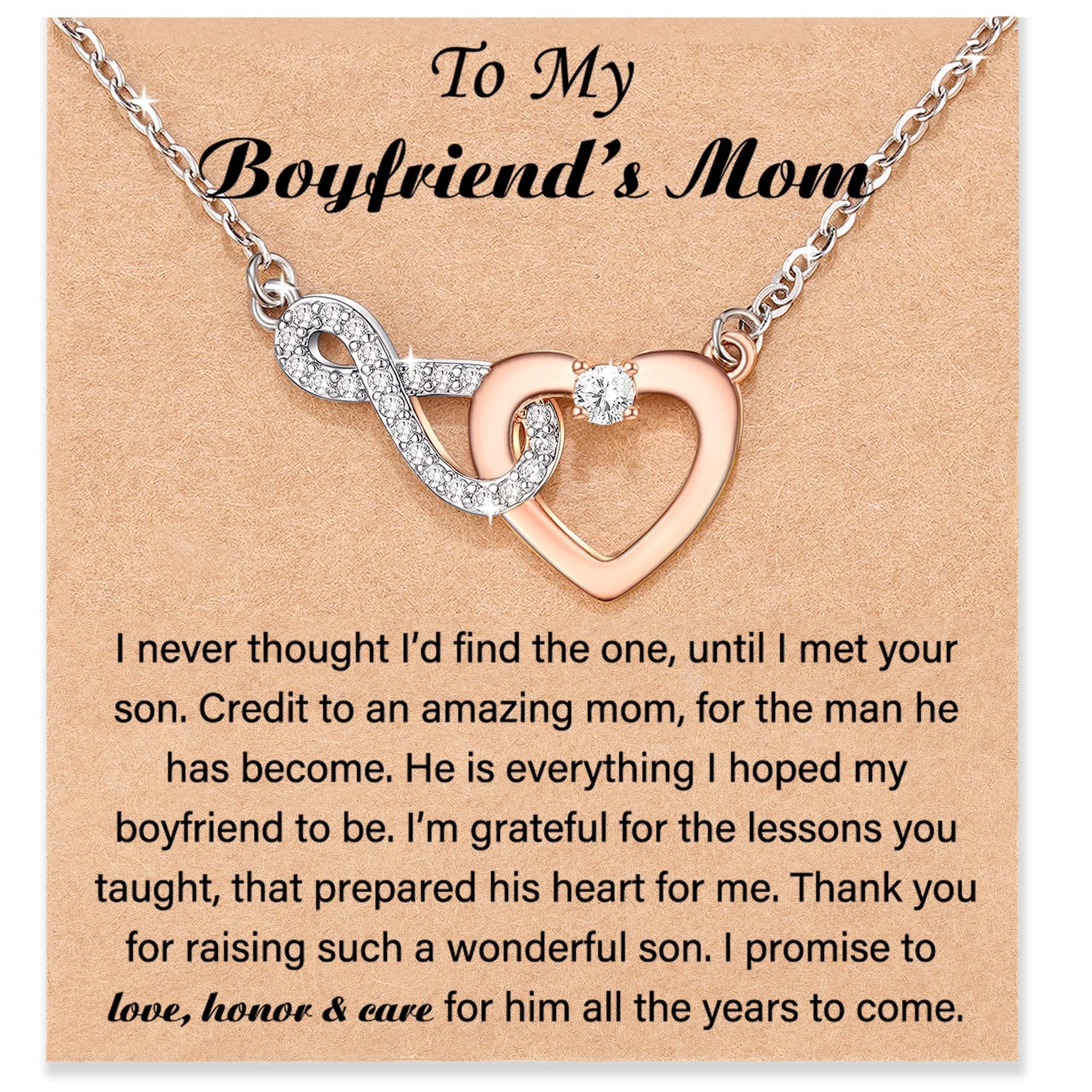 Wholesale Rose gold love necklace lovers eternal clavicle chain
