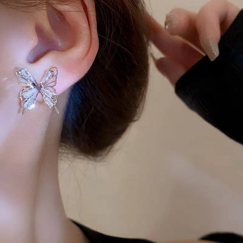 Wholesale Hollow Butterfly Earrings