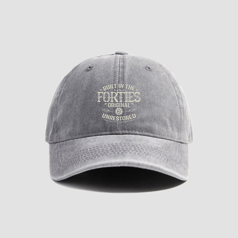 Wholesale Retro pure cotton baseball cap