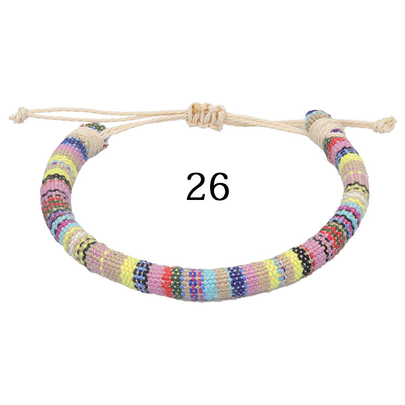 Wholesale Bohemian Ethnic Style Handmade Woven Bracelet