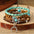 Wholesale Western Cowboy Style Turquoise Multi-layer Beaded Bracelet