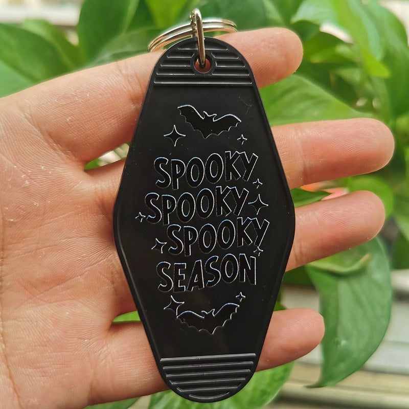 Wholesale Halloween Hotel Plastic Keychains ACC-KC-MeiXin004