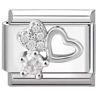 Wholesale  Italian Charm Bracelet 9mm DIY Simple Niche Creative Stainless Steel Composable Bracelet