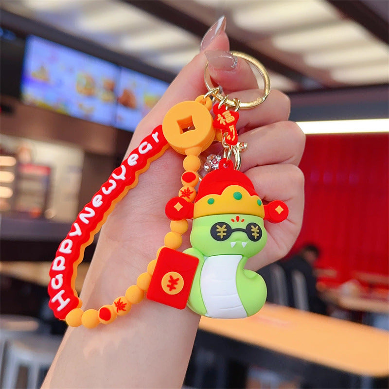 Wholesale Cartoon cute silicone keychain