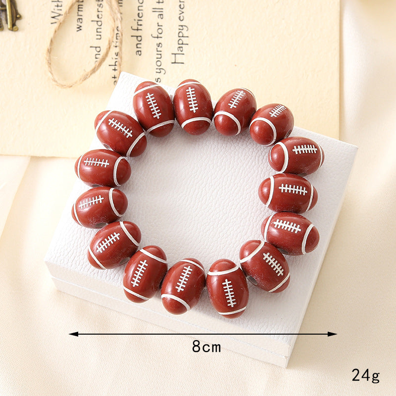 Wholesale Acrylic Ball Beaded Bracelets ACC-BT-YiL003