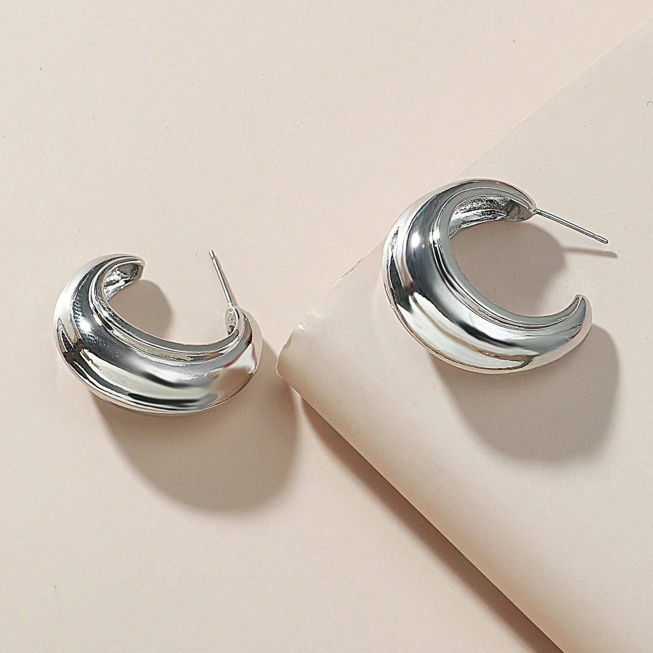 Wholesale Vintage Gold Geometric Circle Earrings ACC-ES-MY030