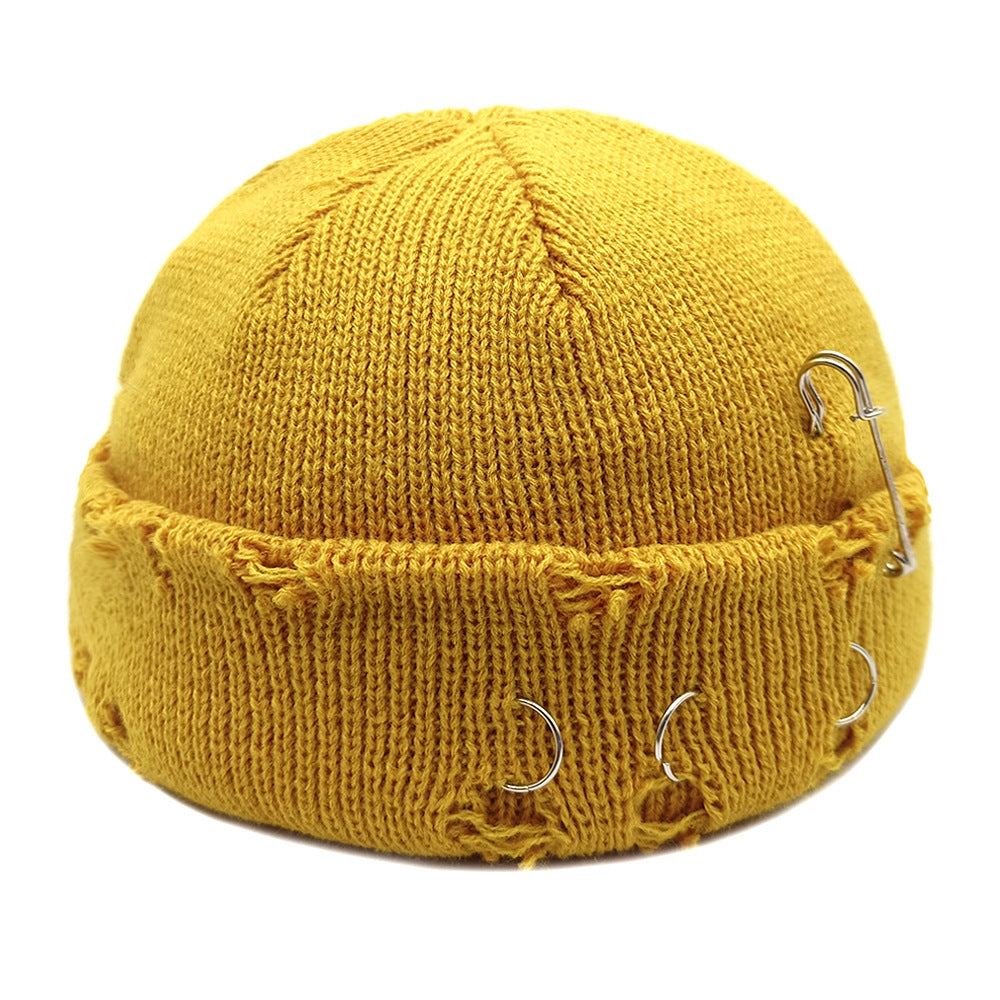 Wholesale Women' s Melon Hat  Fashionable Broken Hat