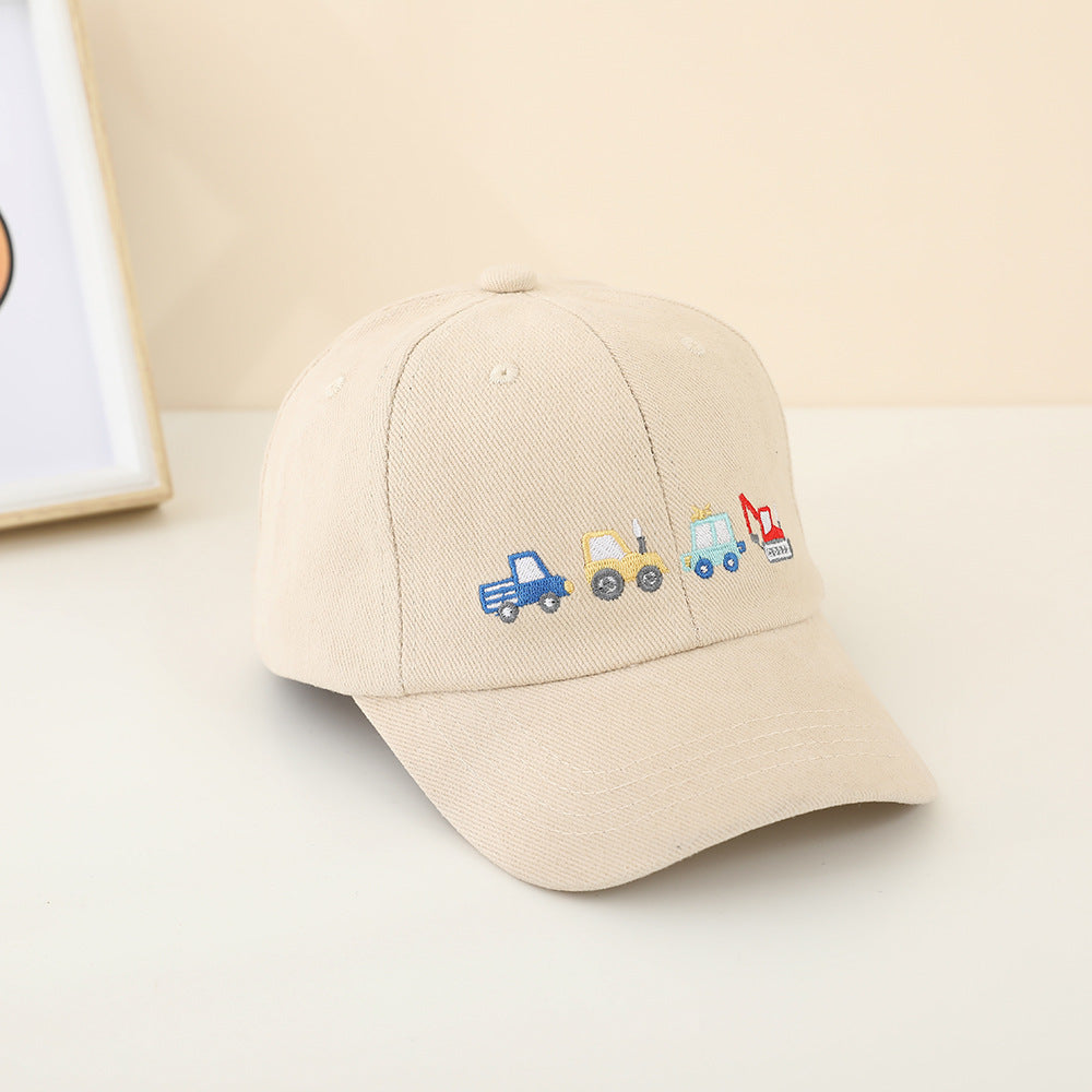 Wholesale Cartoon Children's Hats Brushed Cloth Baseball Cap Sun Hat Kids Hat ACC-KH-WoBang001
