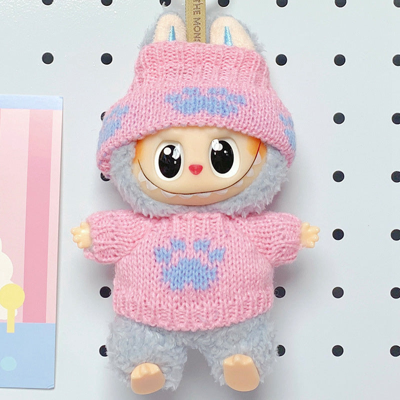 Wholesale Cute cartoon mini doll clothes