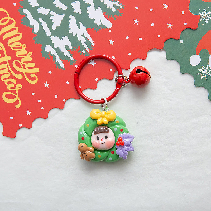 Wholesale  Cute Christmas Pendant Keychain