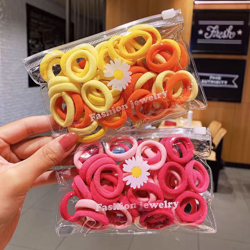 Wholesale 50pcs Children's Spandex Hair Scrunchies ACC-HS-Mengz001