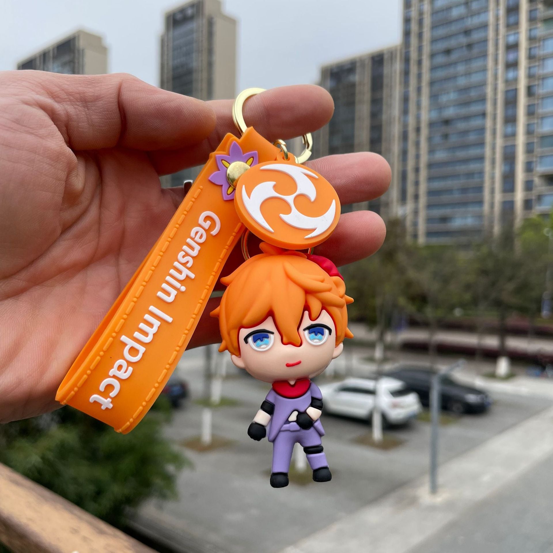 Wholesale Cartoon Cute Silicone Keychains ACC-KC-Yaop003