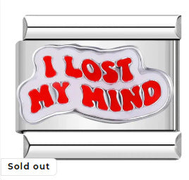 Wholesale  10pcs Italian Charm Bracelet 9mm DIY Splicing Pink Elements Stainless Steel Composable Bracelet