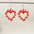 Wholesale Valentine's Day Heart Acrylic Earrings