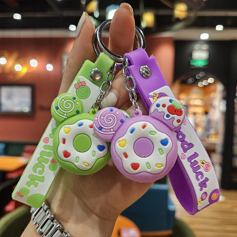 Wholesale Cartoon PVC Soft Keychains Cute Keychain ACCVIP-KC-YiZhuo001