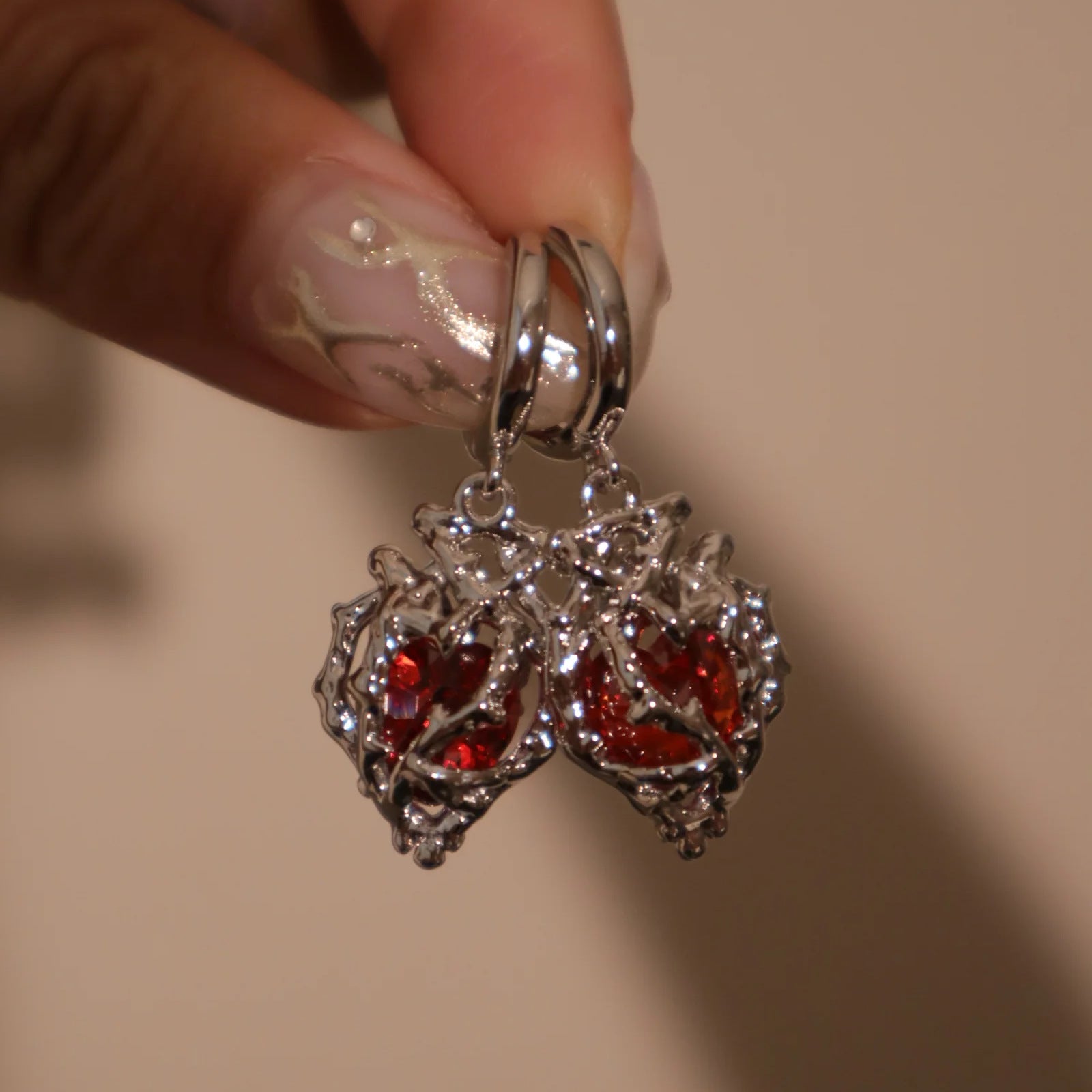 Wholesale gold and silver luxury earrings