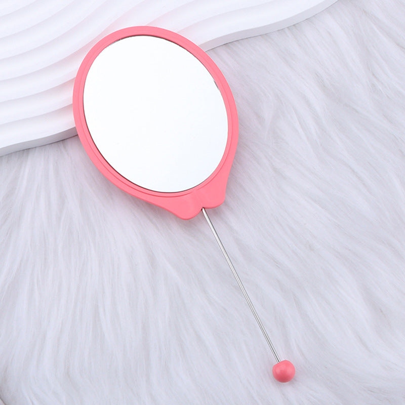 Wholesale DIY Beadable Oval Handheld Mirror,  Portable High-Definition Mirror Handheld Makeup Mirror
