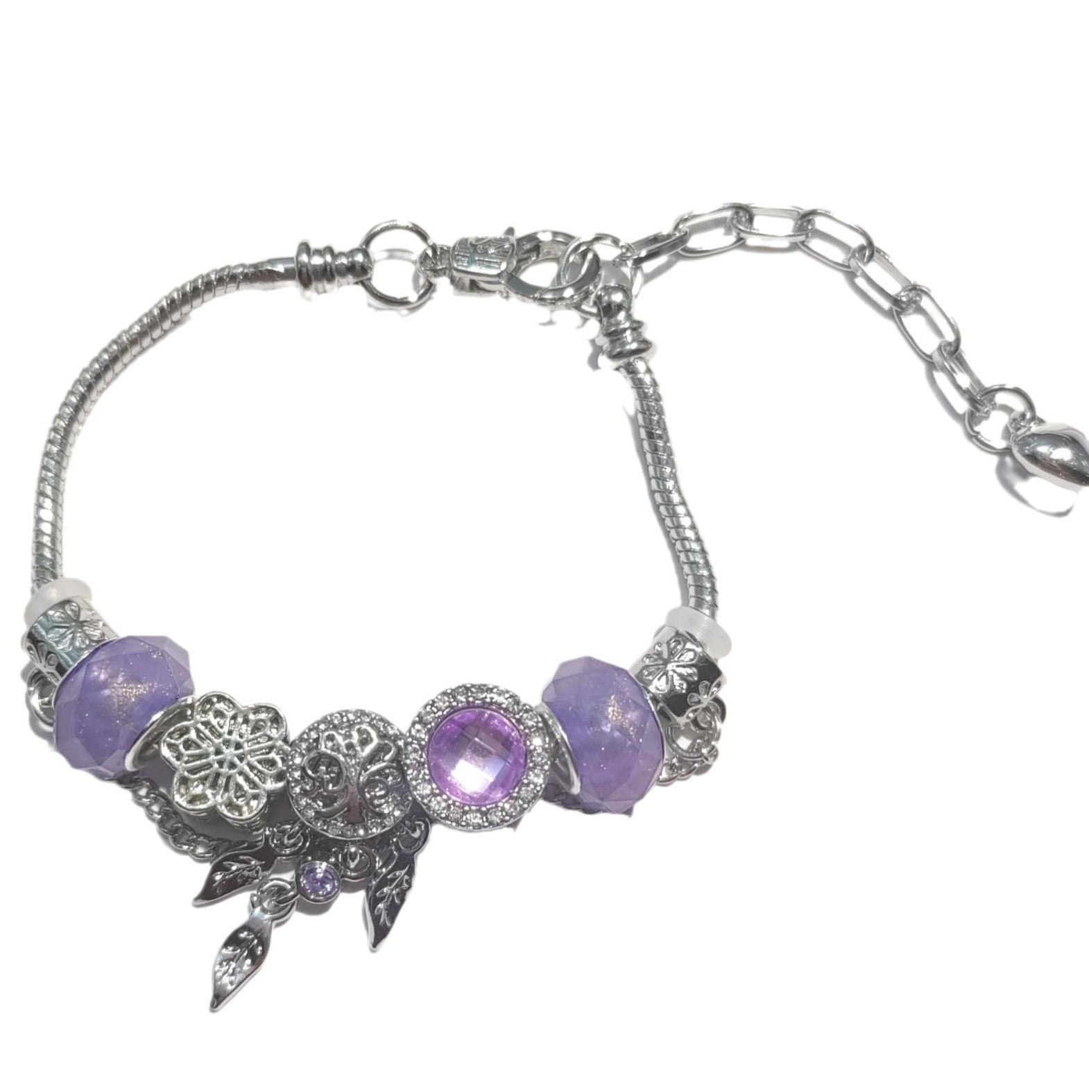 Wholesale Crystal Dream Catcher Flower Love Bracelet Beaded Bracelet ACC-BT-Mindin002