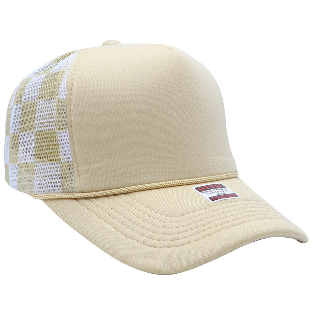 Wholesale  outdoor leisure sun hat leopard plaid baseball cap