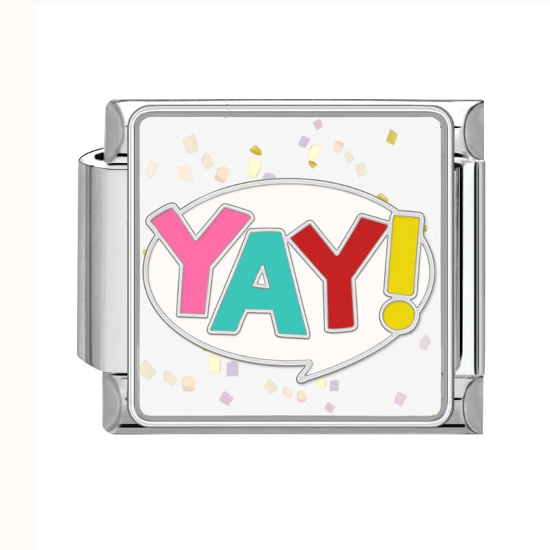 Wholesale  Italian module splicing bracelet disassembly elastic bracelet DIY Charms