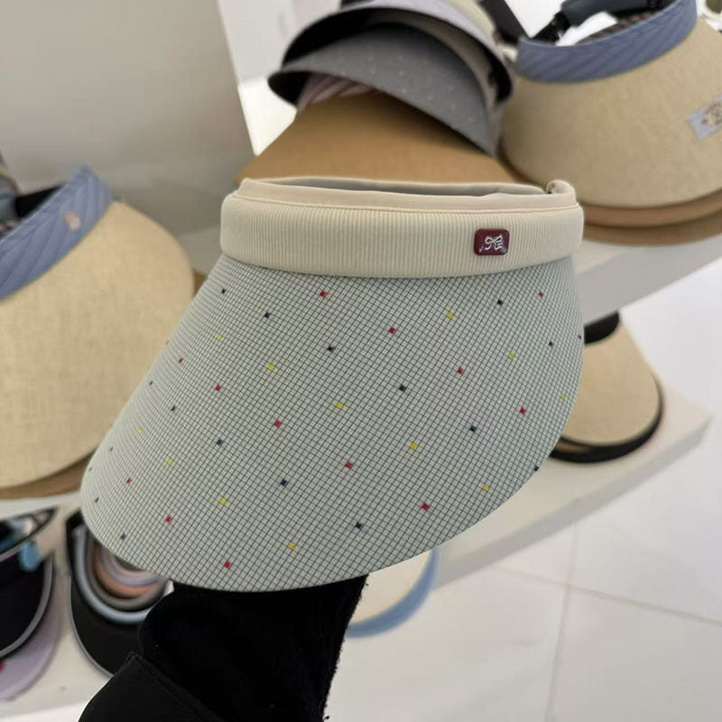 Wholesale  Cute Bow Top Hat  Sunscreen Hat