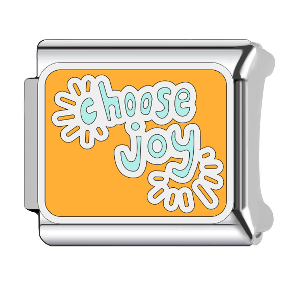 Wholesale    Italian Charm Bracelet 9mm DIY macaron-colored Creative Stainless Steel Composable Bracelet