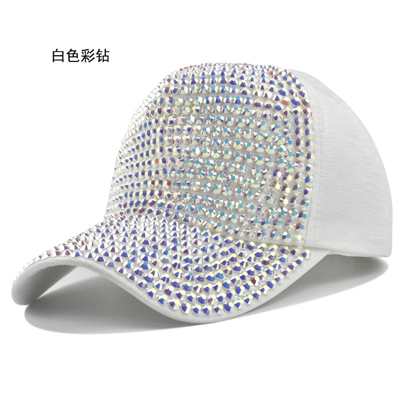 Wholesale  rhinestone baseball cap  protection hat baseball cap
