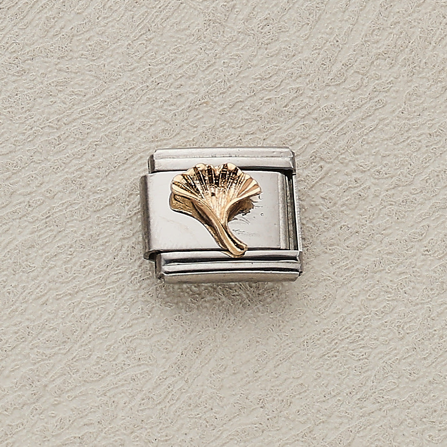 Wholesale 10pcs Italian Charm Bracelet 9mm DIY Splicing Marine Life Stainless Steel Composable Bracelet