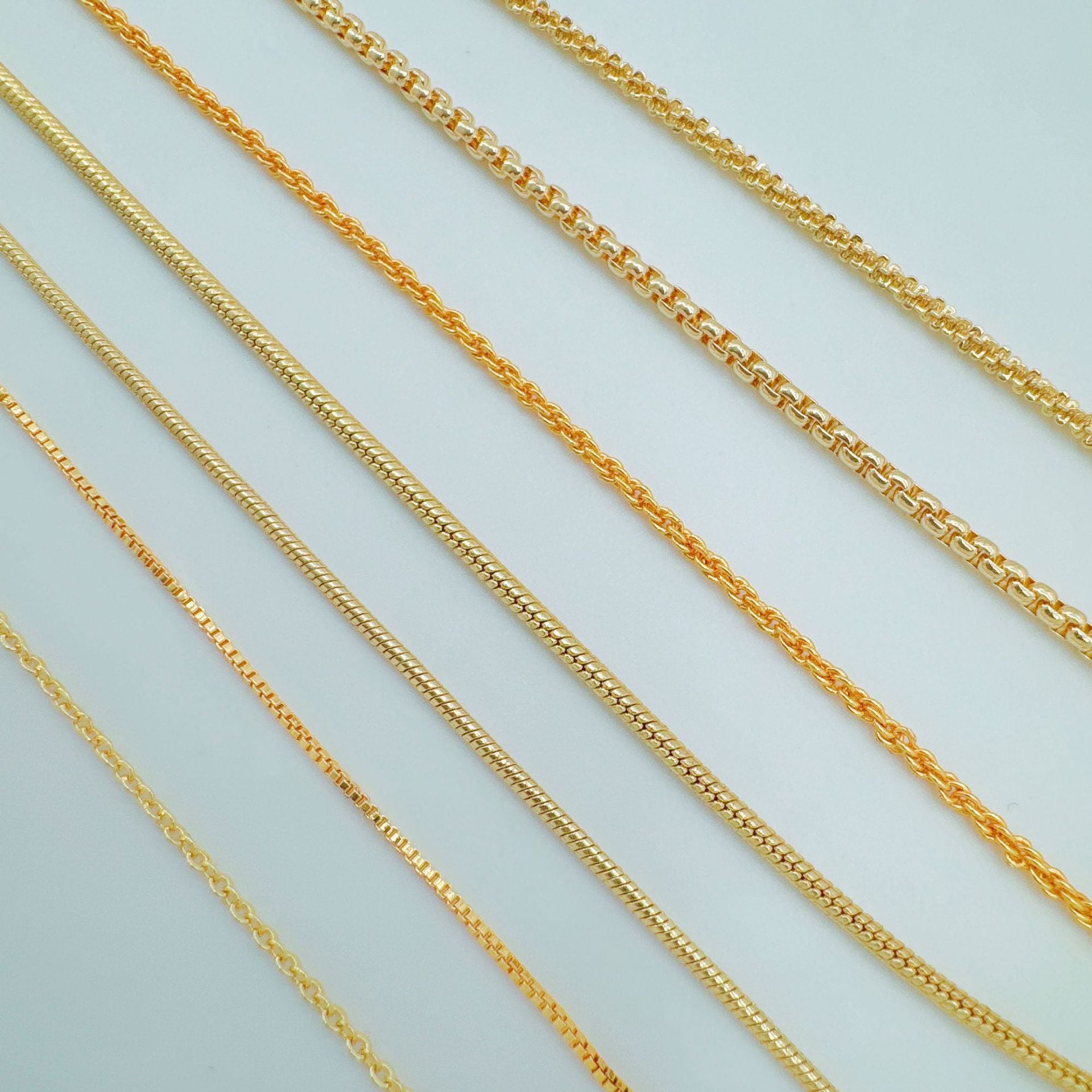 Wholesale Light Luxury DIY Necklace Chain