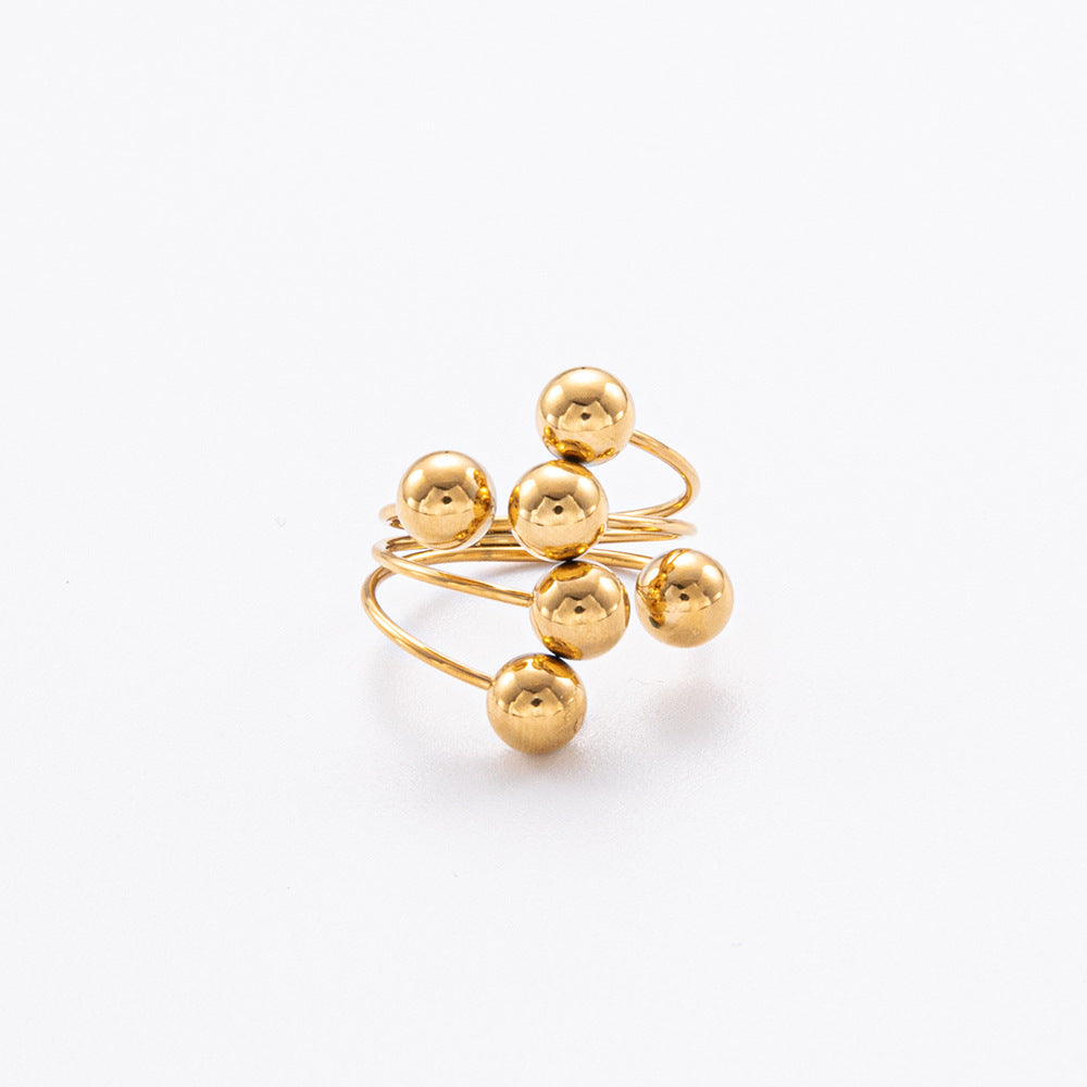 Wholesale Stainless Steel Electroplated 18K Gold Adjustable Rings ACC-RS-LLT009