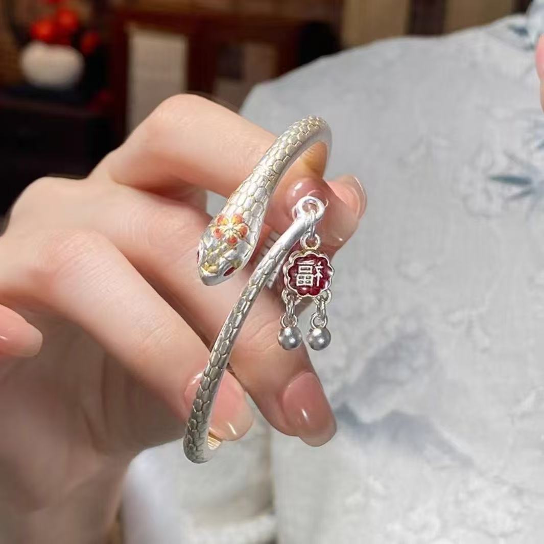 Wholesale  Snake silver Bracelet