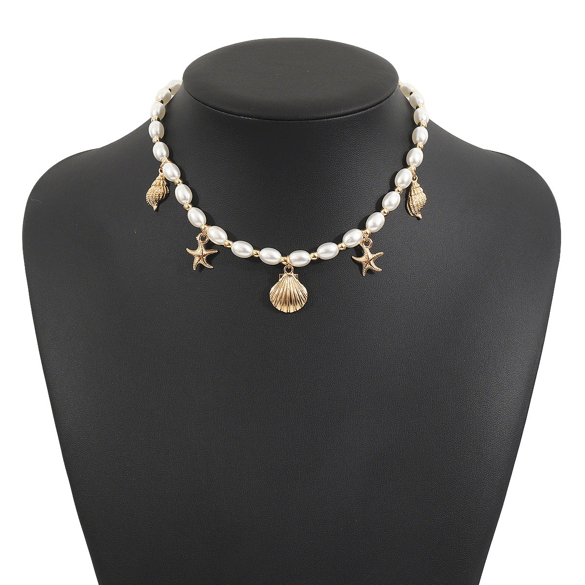 Wholesale  Bohemian Ocean Style Shell Starfish Necklace