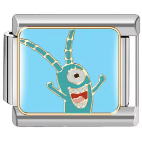 Wholesale Italian Charm Bracelet 9mm DIY Cartoon Character   Creative Stainless Steel Composable Bracelet