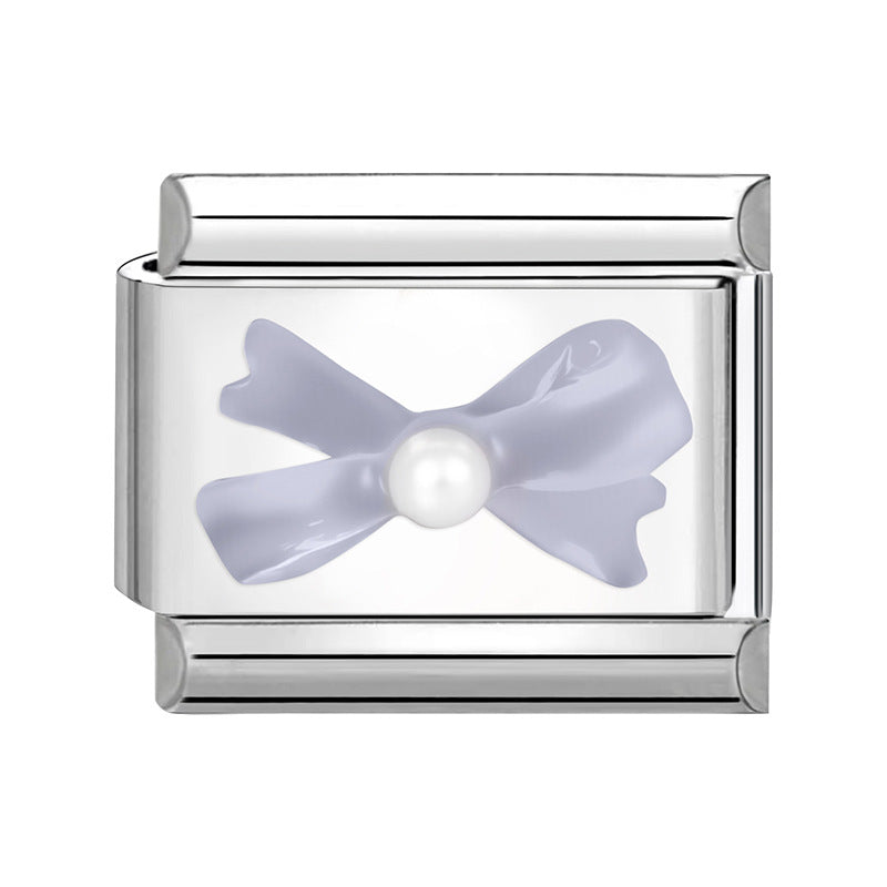 Wholesale  Italian Charm Bracelet 9mm DIY Colorful Personalized Creative Stainless Steel Composable Bracelet