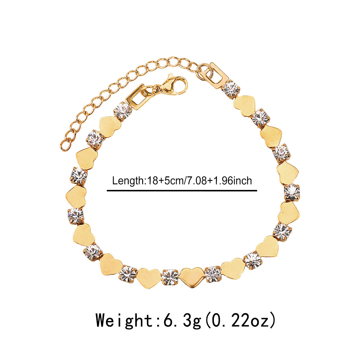 Wholesale stainless steel 14k bracelet Simple temperament versatile Bracelet