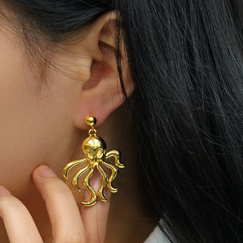 Wholesale Beach Style Starfish Earrings ACC-ES-ZhongYao013
