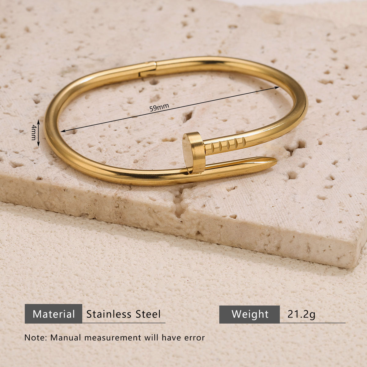 Wholesale Light Luxury  Bracelet for Women 18K Titanium Steel Color Retention