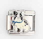 Wholesale Stylish Italian Style Dog Paw Modular Bracelet Stainless Steel Electroplated Fashion Accessory For Gift And Resale