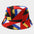 Wholesale  world cup national flag pattern double-sided fisherman hat