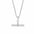 Wholesale  Bohemian Style T-Shaped Bar Pendant Necklace Titanium Steel Necklaces