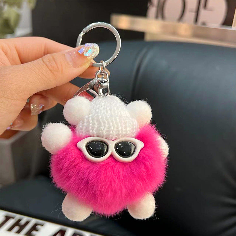 Wholesale Plush Briquettes Monster Keychains ACC-KC-Chengx003