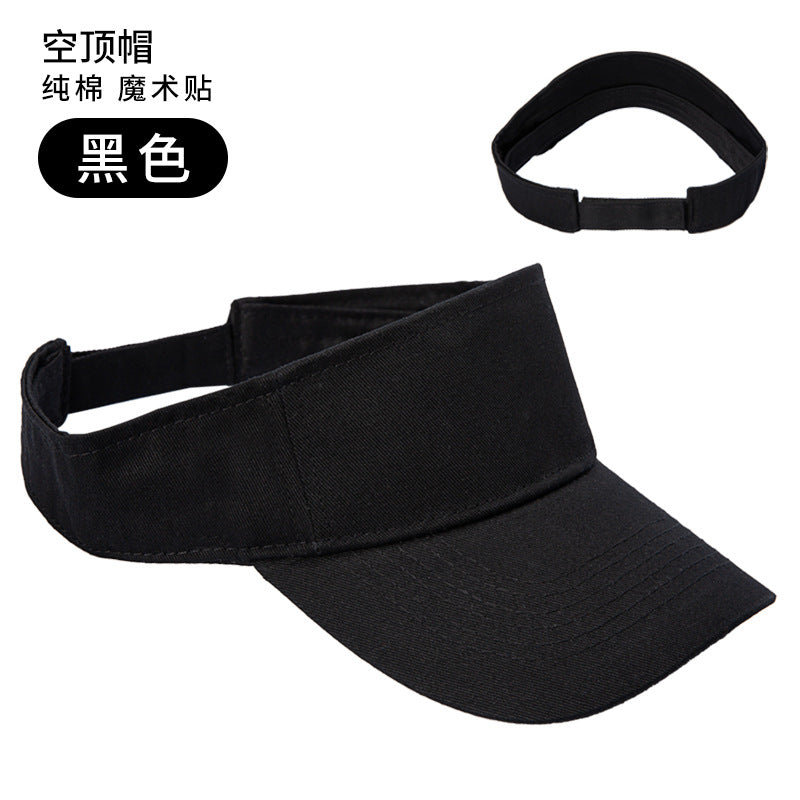 Wholesale Solid Color Pure Cotton Empty Top Hat