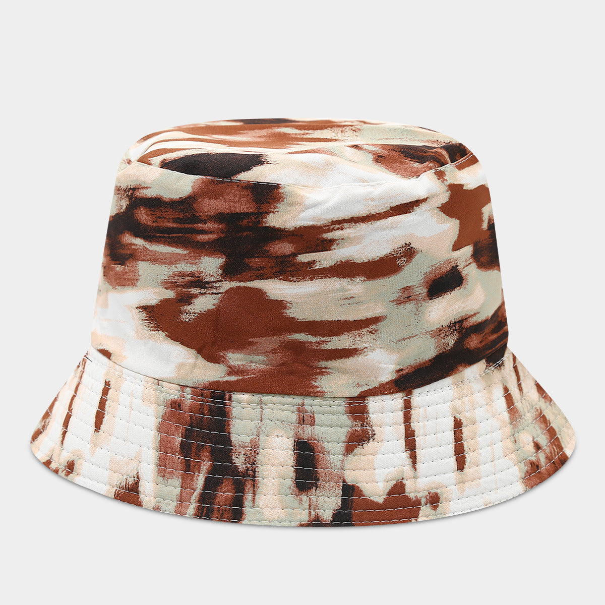 Wholesale  Graffiti Letter Double-sided Fisherman Hat Bucket Hat