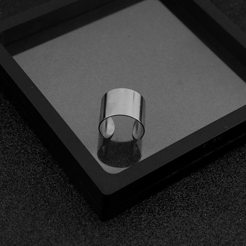 Wholesale Smooth Open Stainless Steel Rings ACC-RS-GouYa003