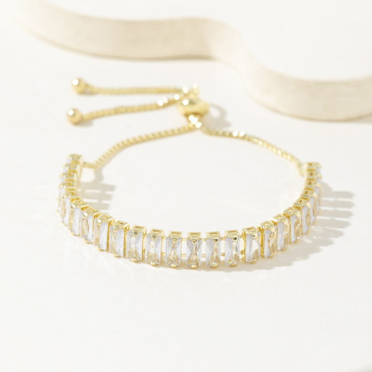 Wholesale  Zircon Drawable Bracelet Light Luxury Bracele