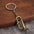 Wholesale Mini Musical Instrument Saxophone Metal Keychain